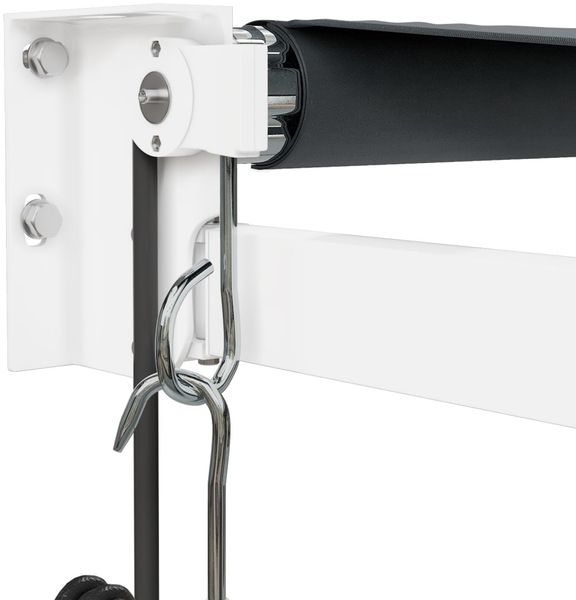 vidaXL Elektrische Markise mit Kurbel Anthrazit 3,5x2,5 m 3154487 Bild 7