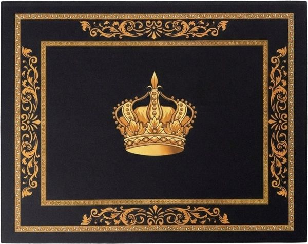 Belle Arti Platzset Elegantes Platzset 44x34 cm, abwaschbar, Löwe/Amphore/Krone, (4-St), Abwaschbar, rutschhemmend und stilvoll dekorativ