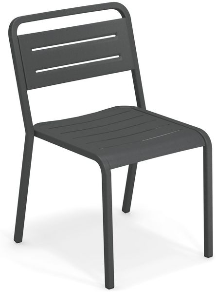 4er Set Urban Gartenstuhl grau