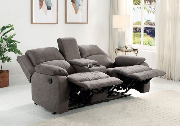 ATLANTIC home collection 2-Sitzer Cicero, mit Relaxfunktion, Federkern und Getränkehalter