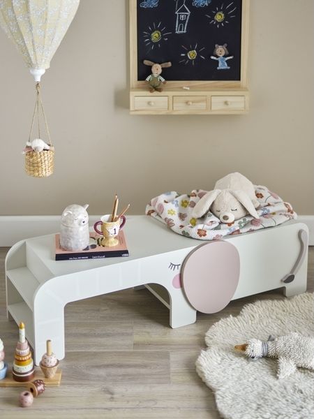 BLOOMINGVILLE MINI Ferdinand Bank Grau FSC®100% MDF