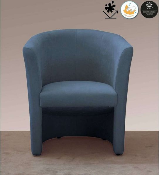 Home affaire Cocktailsessel Tabby (1-St), Antifleck-Beschichtung