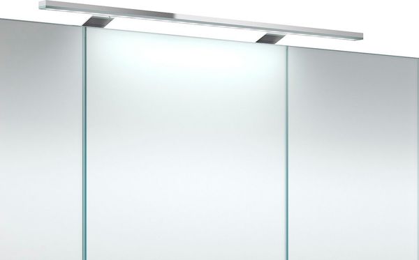 welltime Spiegelschrank G-Line doppelseitig verspiegelt und mit verspiegelten Seitenwänden, Softclose