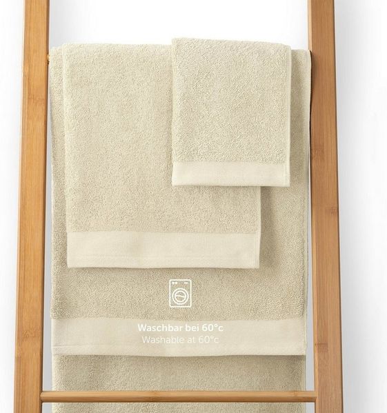 Blumtal Gästehandtücher Premium 10er Set Gästehandtücher rechteckig 30x50cm, Frottee (10-St), Handtücher Set, 100% Baumwolle Bild 4