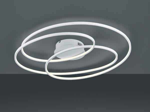 LED Deckenleuchte, Ring Design, dimmbar, 80 cm, GALE