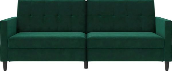 Dorel Home 3-Sitzer Hartford II, Bettfunktion, Rückenlehne 2-teilig, 3-fach verstellbar, Sitzhöhe 43 cm