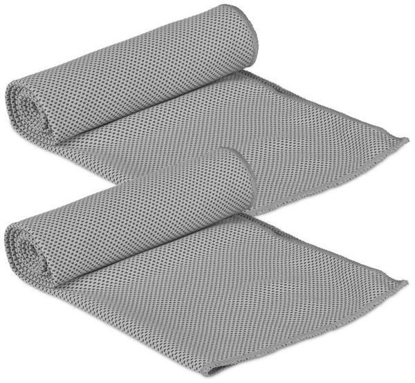 Relaxdays Kühlendes Handtuch im 2er Pack