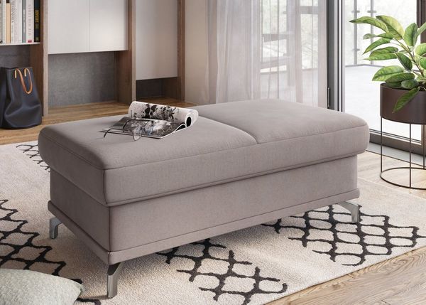 sit&more Hocker Cabrio, B: 113 cm, individuell zu kombinieren, Federkern