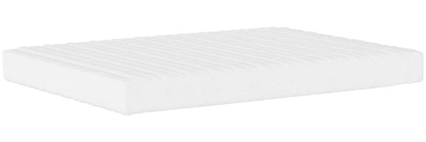 vidaXL Bett mit Matratze "Dover" Dunkelgrau 140x190 cm Samt 3208392 Bild 5