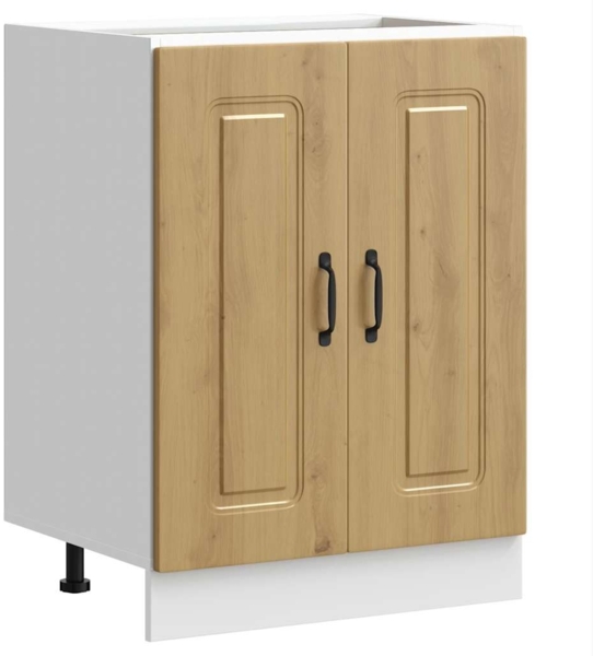 vidaXL Spülenunterschrank Kalmar Artisan-Eiche 60x46x81,5 cm 853446