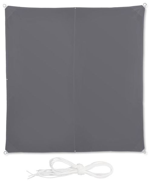 Sonnensegel Quadrat in Grau