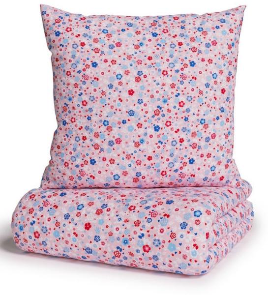 my home Bettwäsche Mariby, Renforcé, 2 teilig, mit feinem Blümchen Design, skandinavisch, romantische Bettwäsche Bild 1