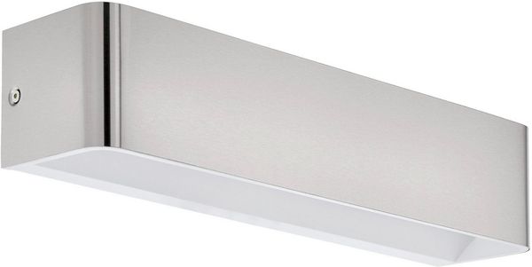 Eglo 98426 LED Wandleuchte SANIA 4 Up & Downlight Alu nickel-matt L:36,5cm H:8cm T:9cm 12W 3000K