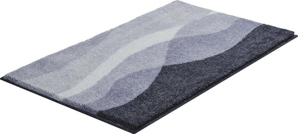 GRUND HILLS Badematte 70x120 cm Grau