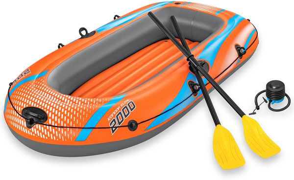 Bestway Schlauchboot Kondor Elite 2000 Set | 196 x 106 x 31 cm | bis 120 kg