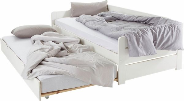 Home affaire Daybett "REETE " BESTSELLER! Funktionsbett, Kinderbett, inklusive Schubkasten, FSC® zertifiziertes Massivholz (Kiefer), klassischer Landhausstil