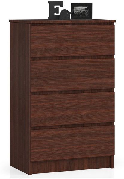 Raumhirsch Furniture Kommode mit 4 Schubladen 60 cm breit Holz Schrank, (viele Farbvarianten - Maße : 99 x 60 x 40 cm) - Hochwertig & stabil