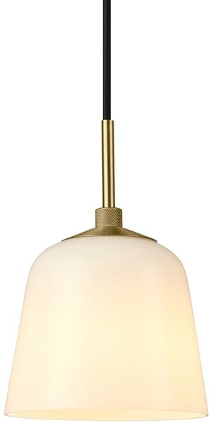 Halo Design 745135 Pendelleuchte Room 49 antikes messing opal 15cm
