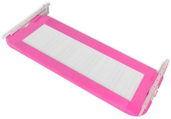 vidaXL Bettschutzgitter 102x42 cm Rosa Bild 2