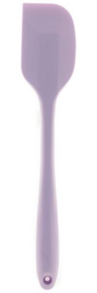 Silikon Teigschaber - Flexibel, hitzebeständig & vielseitig einsetzbar - 28 cm Lila