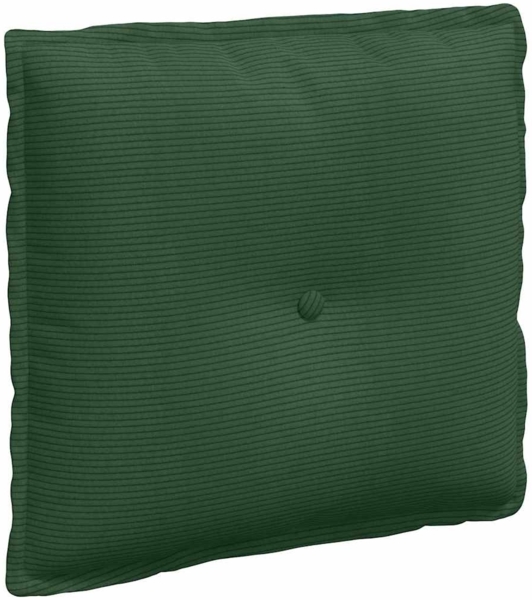 vidaXL Rückenkissen Dschungelgrün 50 x 45 cm Cordstoff 42014655
