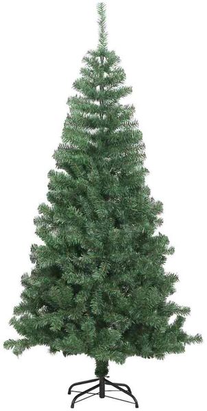 vidaXL Weihnachtsbaum mit 300 LEDs mit Ständer Grün 240 cm PVC 3396398 Bild 5