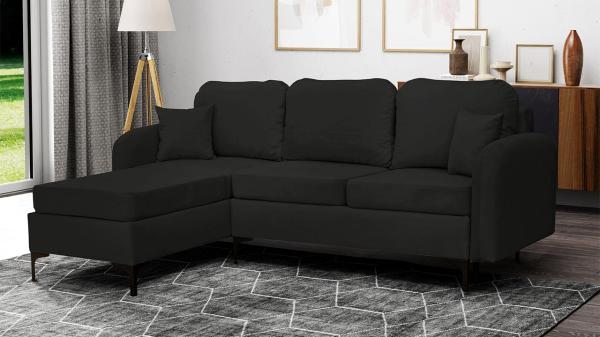 Ecksofa Vadrin L, Seite: Links, Farbe: Manila 19