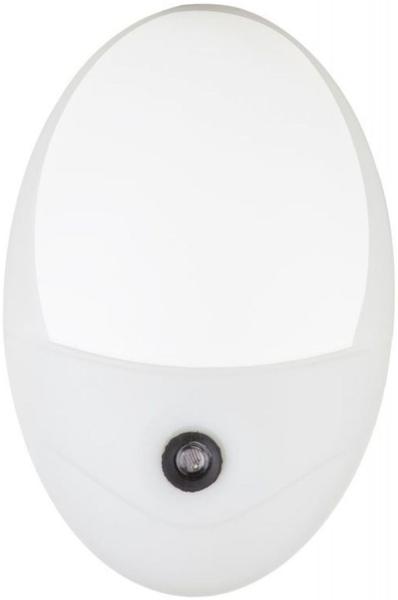 LED Wandleuchte, Direct-Plug-In, Lichtsensor, oval