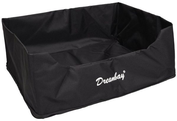 Flamingo Tierbett Bezug für Dreambay rechteckig schwarz