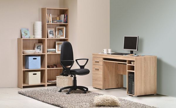 INOSIGN Schreibtisch Alfa, mit Stauraum, gut geeignet für das Home Office