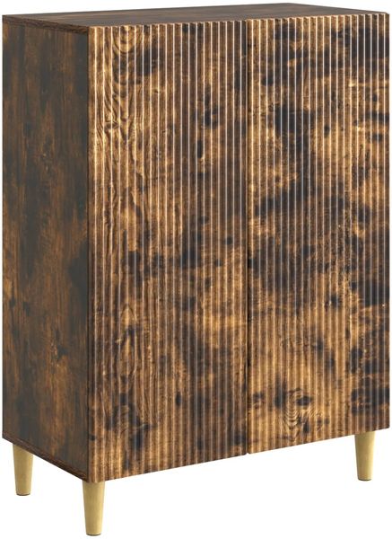 vidaXL Sideboard Geräucherte Eiche 66 x 34,5 x 90 cm Holzwerkstoff 894590
