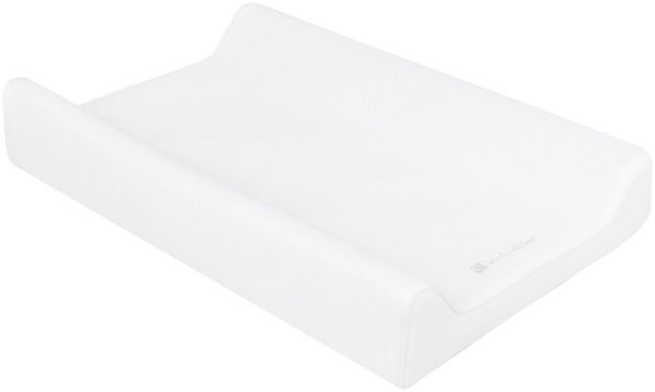 Kikkaboo Wickelauflage Memory-Schaum Airknit 70 x 45 cm seitlich erhöhter Rand weiß