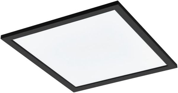 Eglo 99416 LED-Panel Deckenleuchte SALOBRENA-C schwarz L:45 B:45 H:5cm dimmbar 2700-6500K mit Connect Funktion inkl. Fernbedienung