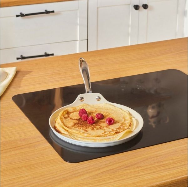 Karaca Bratpfanne Bratpfanne Karaca Swiss Crystal Almond Cream Pfannkuchen Pfanne 28 cm