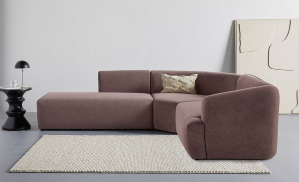 LeGer Home by Lena Gercke Ecksofa LYZA L-Form links/rechts, Modularsofa, Maße B/T/H: 211/267/74 cm, als Modul oder separat verwendbar, für individuelle Zusammenstellung