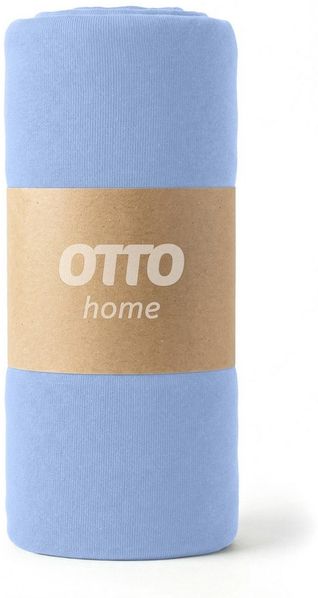 OTTO home Spannbettlaken PHYSALIS in BASIC und PREMIUM Qualität, 100% Baumwolle, Jersey (110 g/m), Gummizug: rundum, (1 Stück), für Matratzen bis 18 cm Höhe, Bettlaken, Spannbetttuch, pflegeleicht Bild 4