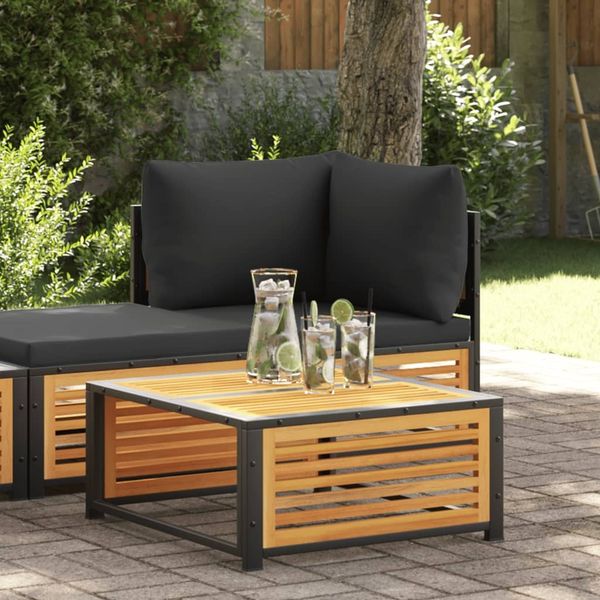 vidaXL Gartentisch 68x68x30 cm Massivholz Akazie 367644