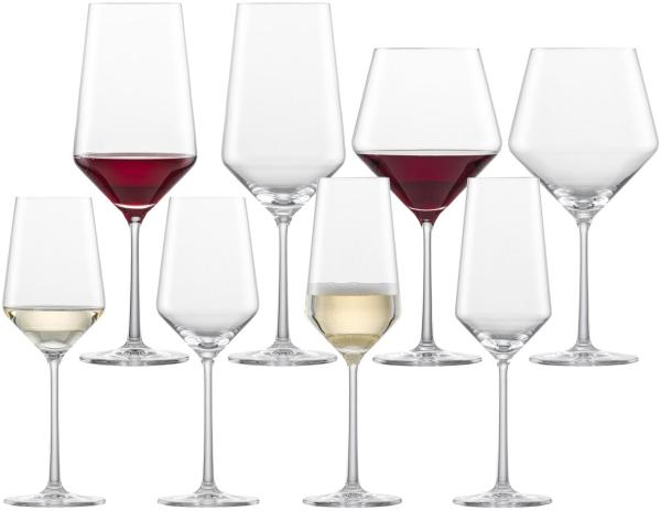 Zwiesel Glas PURE Wein- und Champagnergläserset 8-tlg.