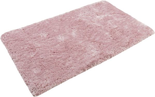 Homie Living Badematte Porto Azzurro, Höhe 30 mm, rutschhemmend beschichtet, fußbodenheizungsgeeignet, schnell trocknend, Polyester, rechteckig, Badteppich, uni, rechteckig & rund, waschbar, Badezimmerteppich