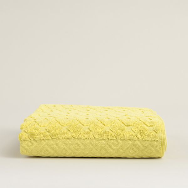 Dekoria Handtuch Lattice 50x90 cm sunny yellow