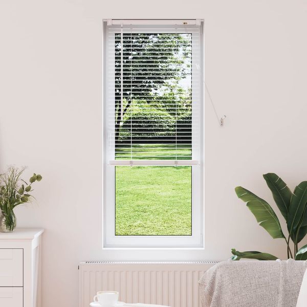 vidaXL Venetianer Jalousie Weiß 150 x 50 cm PVC 42003707