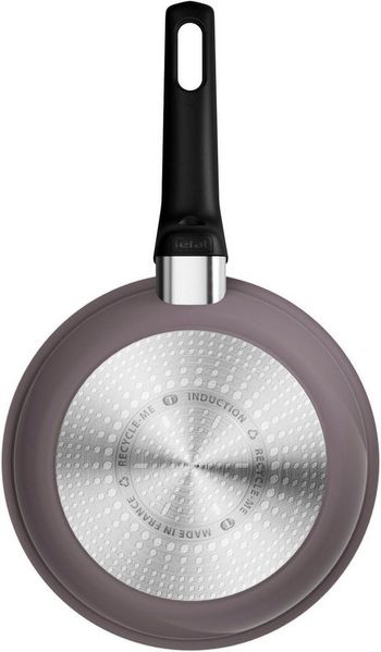 Tefal Bratpfanne Ceramic Control Grey, Aluminium (1-tlg), Keramikbeschichtung, Induktion, Thermo-Signal Temperaturanzeiger Bild 3