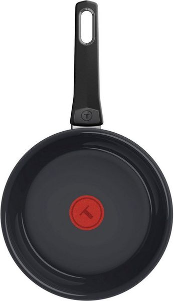 Tefal Bratpfanne Ceramic Control Grey, Aluminium (1-tlg), Keramikbeschichtung, Induktion, Thermo-Signal Temperaturanzeiger Bild 2