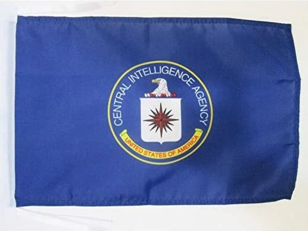AZ FLAG - Flagge Cia Der Vereinigten Staaten - 45x30 cm Mit Kordel - Usa Central Intelligence Agency Fahne 30x45 Cm - Flaggen