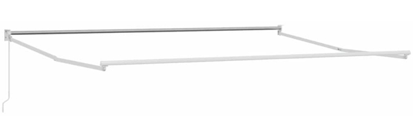 vidaXL Einziehbare Markise Orange und Braun 450 x 300 cm 3330883 Bild 4