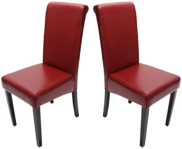 MCW Esszimmerstuhl Lecce II-2 (Set, 2 St), 2er-Set, Abgerundete Ecken und Kanten, Bequeme Sitzhaltung