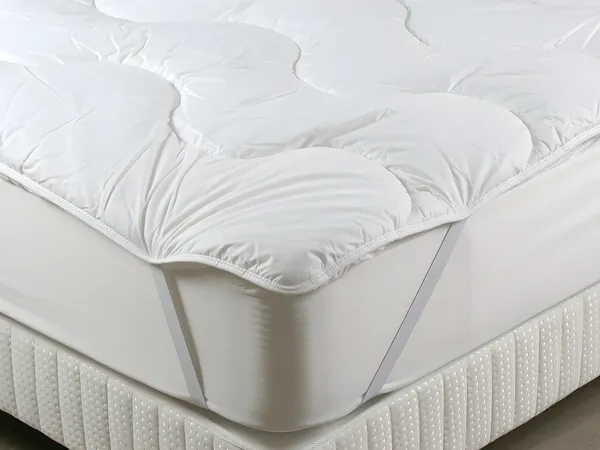 DODO - NID DOUILLET Topper StoffStoffStoff Weiß - B 160 cm x H 5 cm x L 200 cm