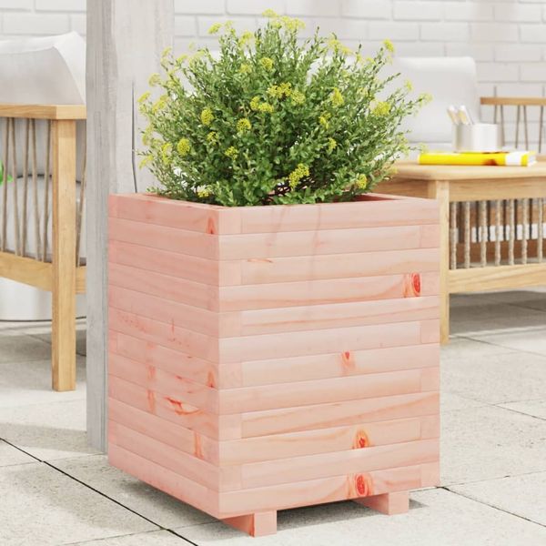vidaXL Pflanzkübel 40x40x49,5 cm Massivholz Douglasie 3282512