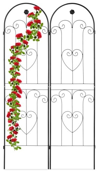 Rankgitter Metall 2er Set