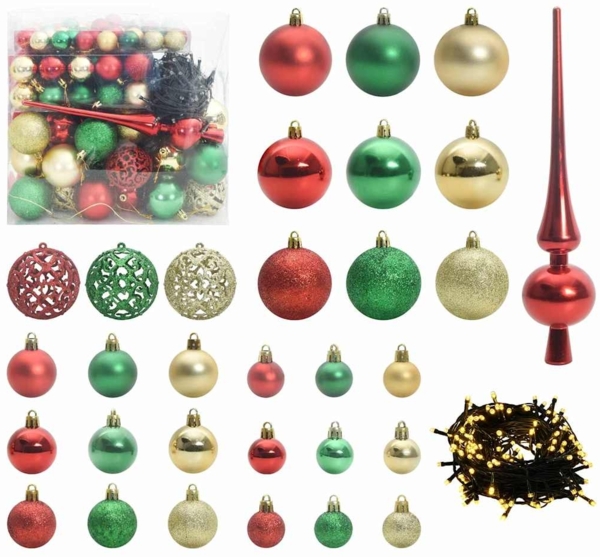 vidaXL Künstlicher klappbarer Weihnachtsbaum Grün 180 cm PE und PVC 3397492 Bild 7